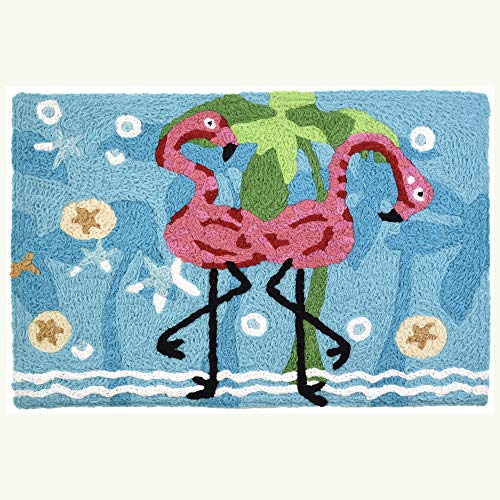 Jellybean - Indoor/Outdoor Rug - Dancing Flamingos