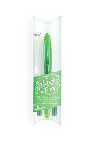 Ooly - Splendid Fountain Pen & Refills Set  - Green