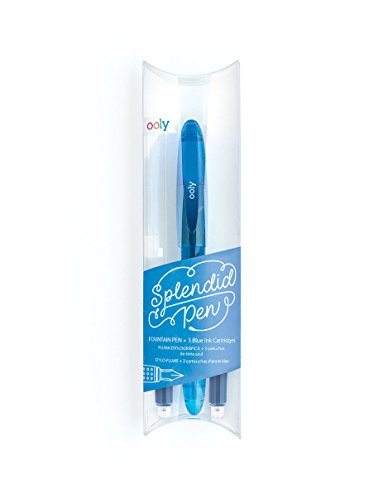 Ooly - Splendid Fountain Pen & Refills Set - Blue