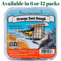 GC - Pine Tree Farms - 13.5oz Suet Cake - Orange Suet Dough Cake