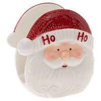 Boston International - Napkin Caddy - Jolly Santa
