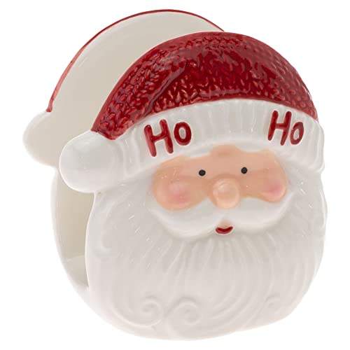 Boston International - Napkin Caddy - Jolly Santa