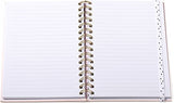 Eccolo - 6x8 Wirebound Journal/Notebook - Be Happy