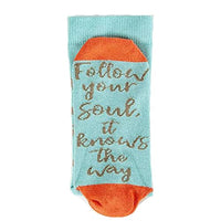 World's Softest Socks - Women's Crew - Follow Your Soul