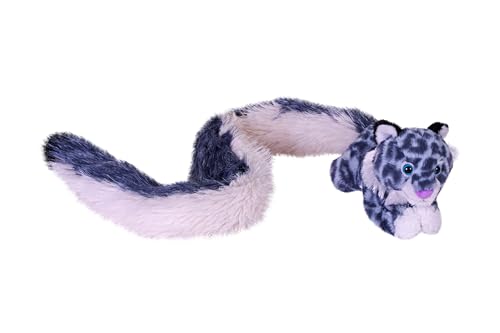 Wild Republic Tailkins Snow Leopard, Stuffed Animal, 40 Inches, Plush Toy, Fill is Spun Recycled Water Bottles