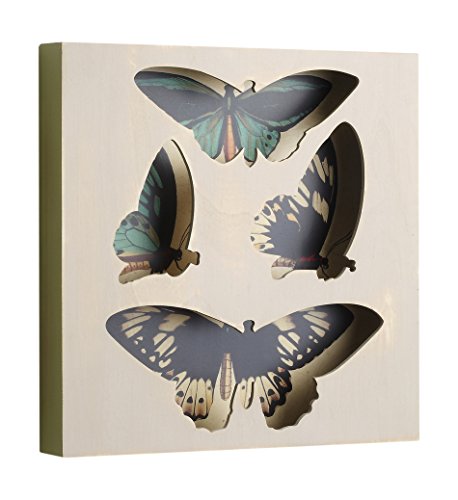 Demdaco - Nathan Murrell - Square Shadow Box - Butterfly