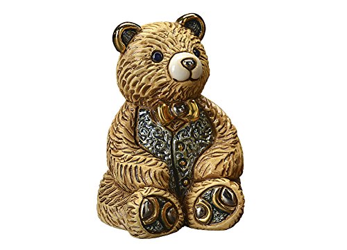 De Rosa - Green Teddy Bear Figurine