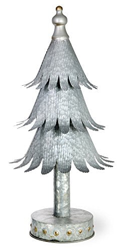 Boston International - Galvanized Metal Tree - Boulder