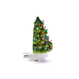 Two's Company - Wall Plug in Night Light - Vintage Christmas Tree