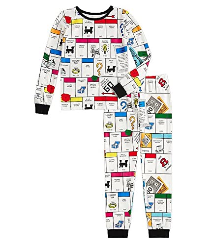 BedHead - L/S Crew Neck Jogger PJ Set - Gameboard - X-Large