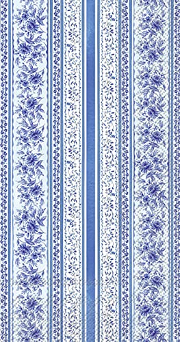 Boston International - Paper Guest Towel - Blue Medallion