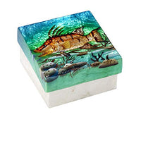 Kubla Craft - Capiz Shell Trinket Box - Hogfish