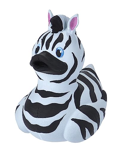 Wild Republic - Rubber Ducks - Zebra - 4"