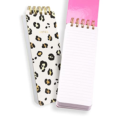 Eccolo - 3"x8.5" Spiral Memo Pad - Leopard