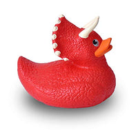 Wild Republic - Rubber Ducks - Triceratops- 4"