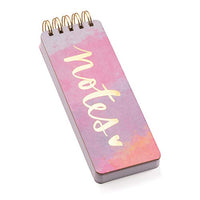 Eccolo - 3"x8.5" Spiral Memo Pad - Splashy Notes