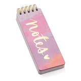 Eccolo - 3"x8.5" Spiral Memo Pad - Splashy Notes
