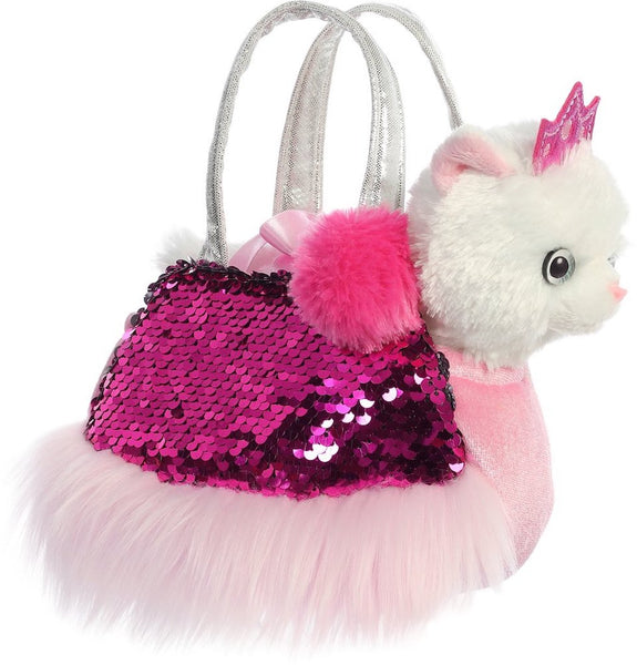 Aurora - Shimmers Fancy Pals - Pet Carrier - Princess Kitty - 7"