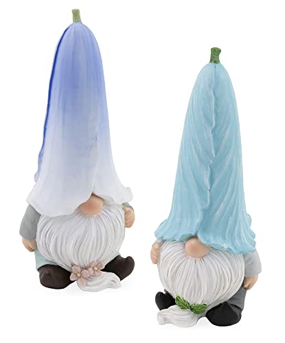 Boston International - Flower Petal Hat Gnomes - Set of 2