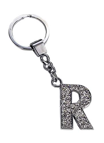 Russ Berrie The Letter R Crystal Key Ring #93361
