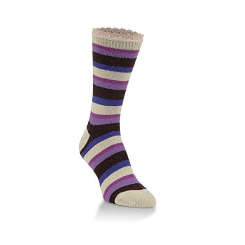 World's Softest Socks - Everyday Collection - Jazz Crew - Eclipse Stripe