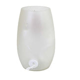 Stony Creek - Frosted Glass - 5" Lighted Vase - Beside Us Everyday
