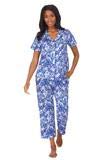 BedHead - Short Sleeve Cropped PJ Set - Leaves & Berries - Small