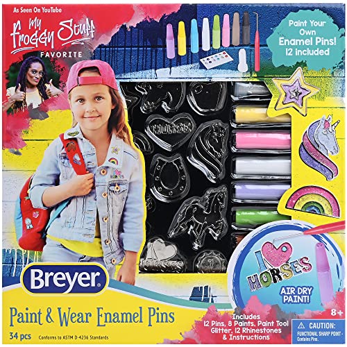 Breyer - Paint & Wear Enamel Pins Craft Set