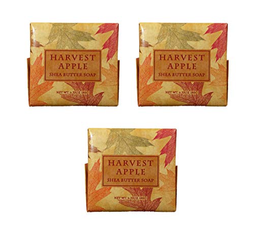 Greenwich Bay - Autumn Collection - 3 6 oz. Bar Soaps - Harvest Apple