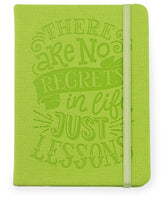 Boston International - Small Green Embossed Journal - Lessons