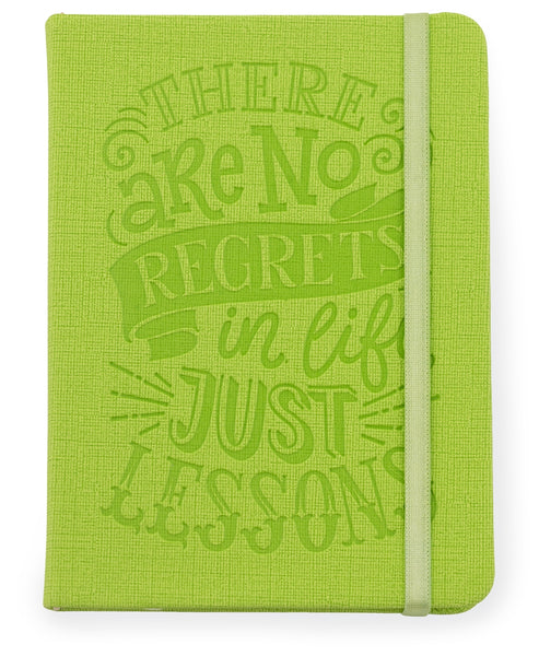 Boston International - Small Green Embossed Journal - Lessons