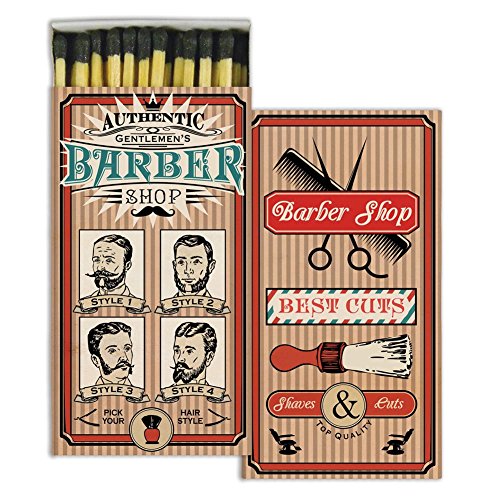 HomArt - Match Box Set of 2 - Barber Shop