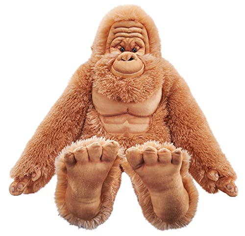 Wild Republic Artist Collection, Bigfoot, Gift for Kids, 15 inches, Plush Toy, Fill is Spun Recycled Water Bottles.