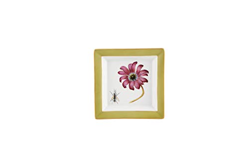 Vista Alegre - Natura - Square Trinket Tray - Daisy