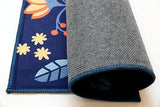 Olivia's Home - 22" x 32" Accent Rug - Spring Bees On Navy