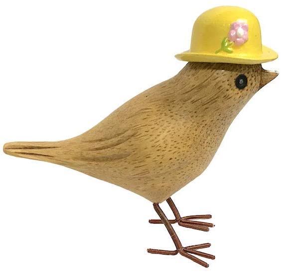 DCUK, The Duck Company - Natural Garden Bird - Yellow Hat