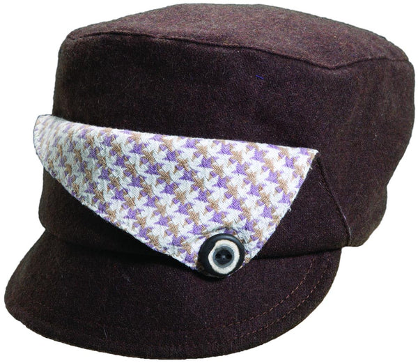 Dorfman Pacific - John Callanan - Button Down Cadet Hat - Brown