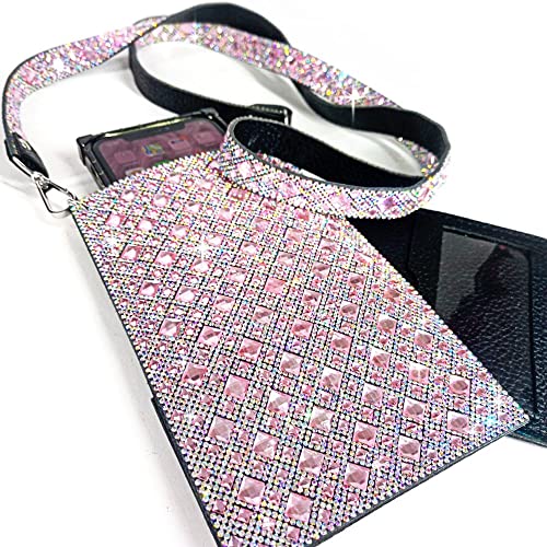 Jacqueline Kent - Royal Ice Cellphone Purse - Flamingo Pink Diamond