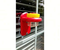 Nectar DOTS Window Hummingbird Feeder Yellow and Red WD-1, 2 Large DOTS