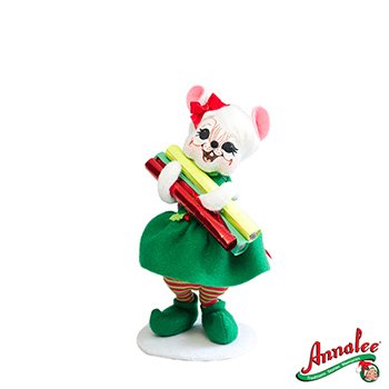 Annalee - Workshop Girl Mouse 6"