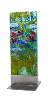 Flatyz - Twin Wick Flat Candle - Claude Monet - Water Lilies