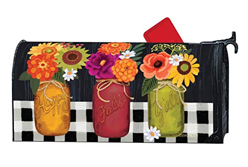 MailWraps - Mailbox Cover - Autumn Blooms
