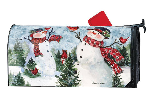 MailWraps - Mailbox Cover - Snowman Friends