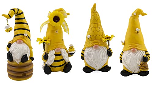 Boston International - Sunny Days Bee Gnomes - Set of 4