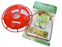 Hummingbird Set - Perch Swing & HummZinger Feeder