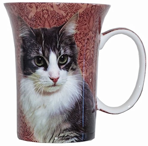 McIntosh Trading - Crest Mug - Feline Friends Black & White Cat