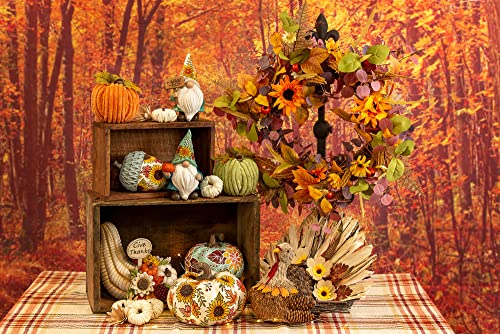 Boston International - 10" Turkey Figurine  - Jasmine Sunflower