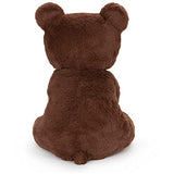 GUND Finley Teddy Bear, Premium Stuffed Animal - Chocolate Brown, 13"