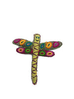 Twoolies - Stuffed Colorful Wool Animal - Dragonfly - Medium - 9" Tall