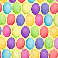 Boston International - 3-Ply 5" Cocktail Napkins 20 Count - Happy Easter Eggs